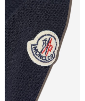 Moncler Enfant Baby Girls Polo Dress in Navy Faites des économies