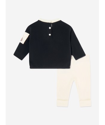 Moncler Enfant Baby Tracksuit Set in Navy ou a consommer sur place