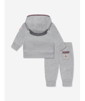 Moncler Enfant Baby Boys Cotton Tracksuit in Grey suggérées chez