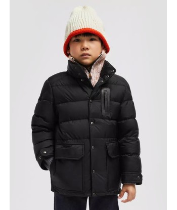 Moncler Enfant Boys Down Padded Klopas Short Parka in Black Par le système avancé 