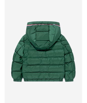 Moncler Enfant Boys Down Padded Merary Jacket in Green basket pas cher