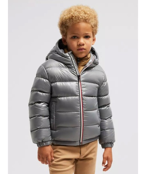 Moncler Enfant Boys Down Padded New Aubert Jacket in Grey Par le système avancé 