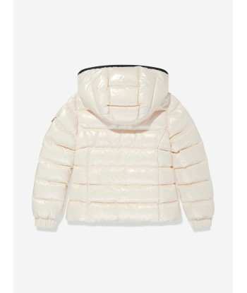 Moncler Enfant Girls Down Padded Bady Jacket in Beige les muscles