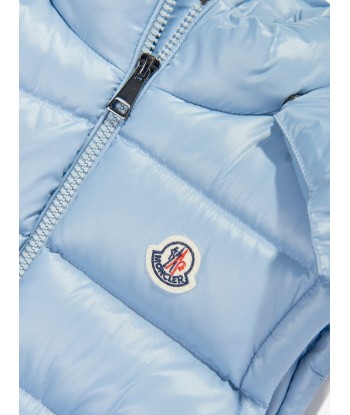 Moncler Enfant Girls Down Padded Ania Gilet in Blue 50-70% off 