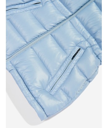 Moncler Enfant Girls Down Padded Ania Gilet in Blue 50-70% off 