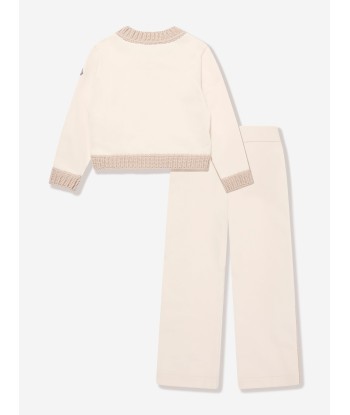 Moncler Enfant Girls Tracksuit in Ivory prix pour 