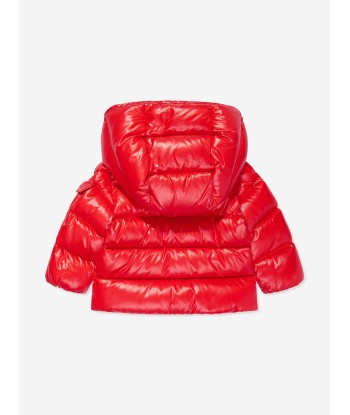 Moncler Enfant Baby Boys Down Padded New Maya Jacket in Red pas cher chine