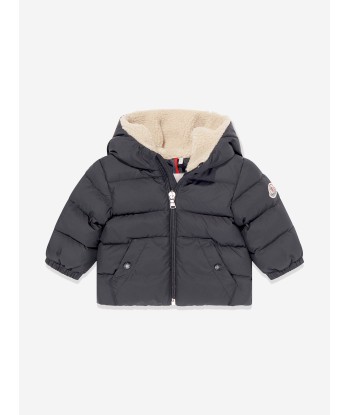 Moncler Enfant Baby Boys Down Padded Amir Jacket in Navy Jusqu'à 80% De Réduction