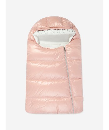 Moncler Enfant Baby Girls Down Padded Nest in Pink sur le site 