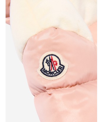 Moncler Enfant Baby Girls Down Padded Lakisha Jacket in Pink rembourrage situé sous