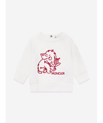 Moncler Enfant Baby Boys Sweatshirt in White acheter