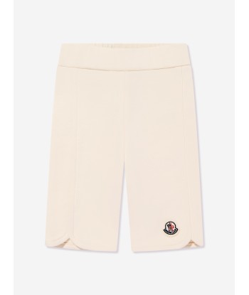 Moncler Enfant Baby Girls Logo Joggers in Cream 50% de réduction en Octobre 2024