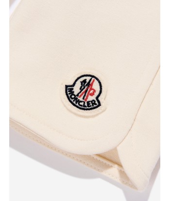 Moncler Enfant Baby Girls Logo Joggers in Cream 50% de réduction en Octobre 2024