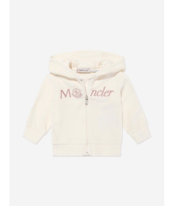 Moncler Enfant Baby Girls Logo Tracksuit in Ivory une grave pollution 