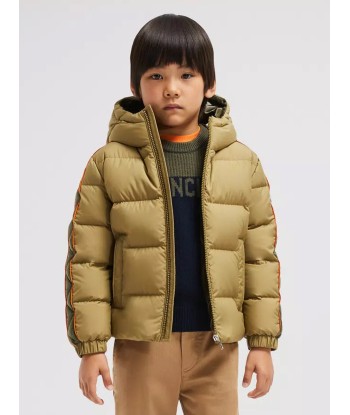 Moncler Enfant Boys Down Padded Benton Jacket in Green Toutes les collections ici