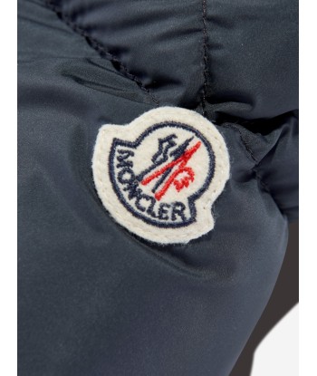 Moncler Enfant Boys Down Padded Mattan Jacket in Navy de la marque