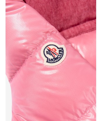 Moncler Enfant Girls Down Padded Auffrique Jacket in Pink prix pour 