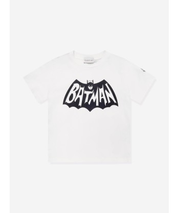 Moncler Enfant Boys Batman T-Shirt in White meilleur choix