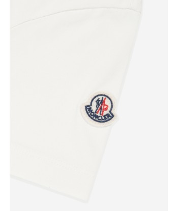 Moncler Enfant Boys Logo T-Shirt in White france