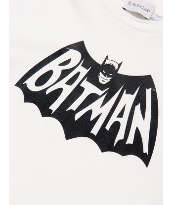 Moncler Enfant Boys Batman T-Shirt in White meilleur choix