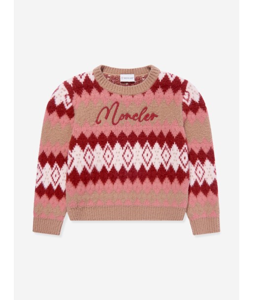 Moncler Enfant Girls Wool Knitted Jumper in Multicolour l'évolution des habitudes 