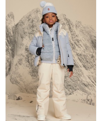 Moncler Enfant Girls Grenoble Down Padded Stennes Jacket in Blue pour bénéficier 