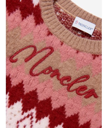 Moncler Enfant Girls Wool Knitted Jumper in Multicolour l'évolution des habitudes 