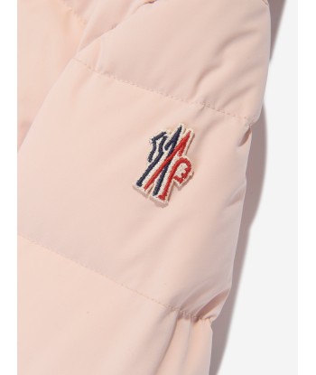 Moncler Enfant Girls Grenoble Down Padded New Guyane Jacket in Pink en ligne des produits 