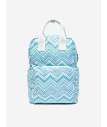 Missoni Baby Boys Zigzag Backpack Changing Bag in Blue vous aussi creer 