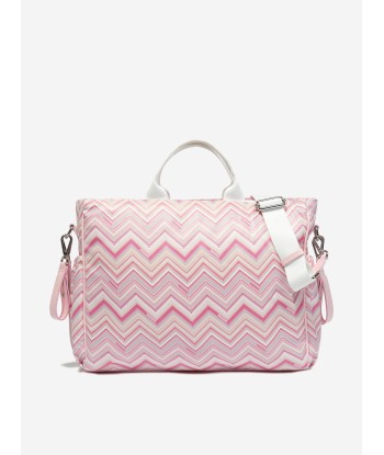 Missoni Baby Girls Zigzag Changing Bag in Pink (41cm) les ctes