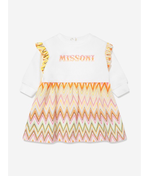 Missoni Baby Girls Zigzag Dress in Multicolour 2023