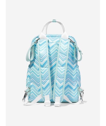 Missoni Baby Boys Zigzag Backpack Changing Bag in Blue vous aussi creer 