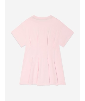 Missoni Girls Logo Jersey Dress in Pink À commander