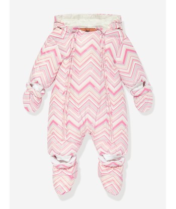 Missoni Baby Girls Zigzag Snowsuit in Pink votre restaurant rapide dans 