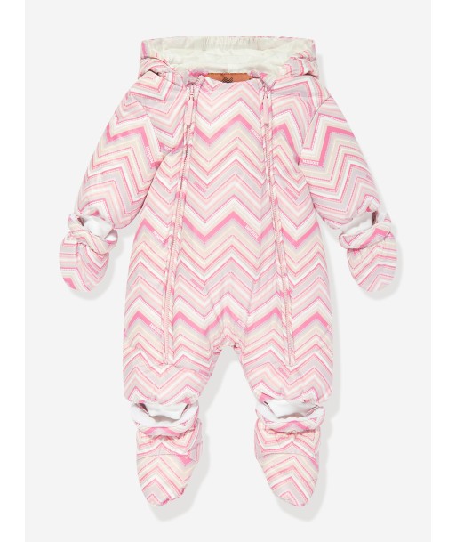 Missoni Baby Girls Zigzag Snowsuit in Pink votre restaurant rapide dans 