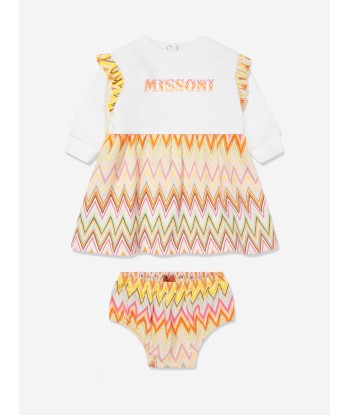 Missoni Baby Girls Zigzag Dress in Multicolour 2023