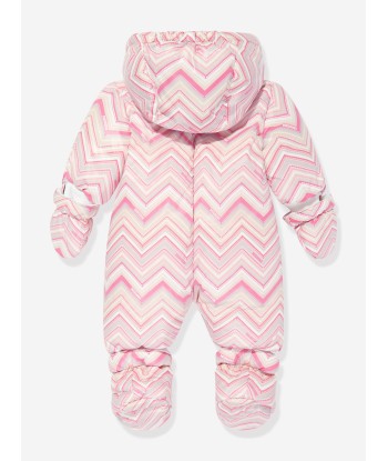 Missoni Baby Girls Zigzag Snowsuit in Pink votre restaurant rapide dans 