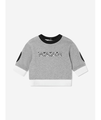 Missoni Baby Boys Logo Sweatshirt in Grey À commander