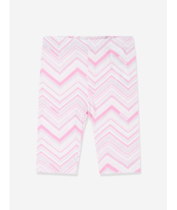 Missoni Baby Girls Zigzag Leggings in Pink le concept de la Pate a emporter 