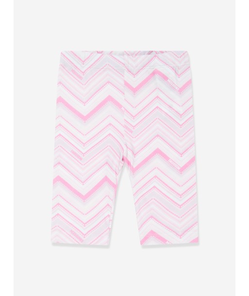 Missoni Baby Girls Zigzag Leggings in Pink le concept de la Pate a emporter 