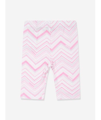 Missoni Baby Girls Zigzag Leggings in Pink le concept de la Pate a emporter 