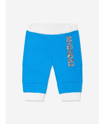 Missoni Baby Boys Zigzag Logo Joggers in Blue Comment ça marche