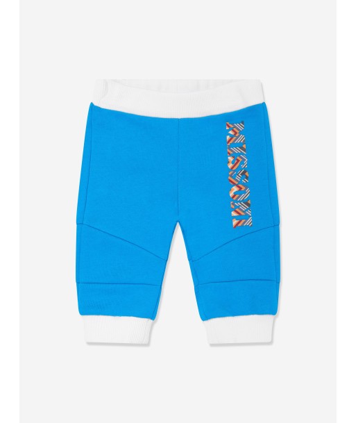 Missoni Baby Boys Zigzag Logo Joggers in Blue Comment ça marche