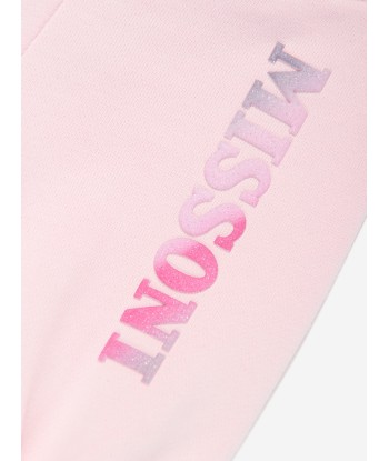 Missoni Baby Girls Logo Joggers in Pink store