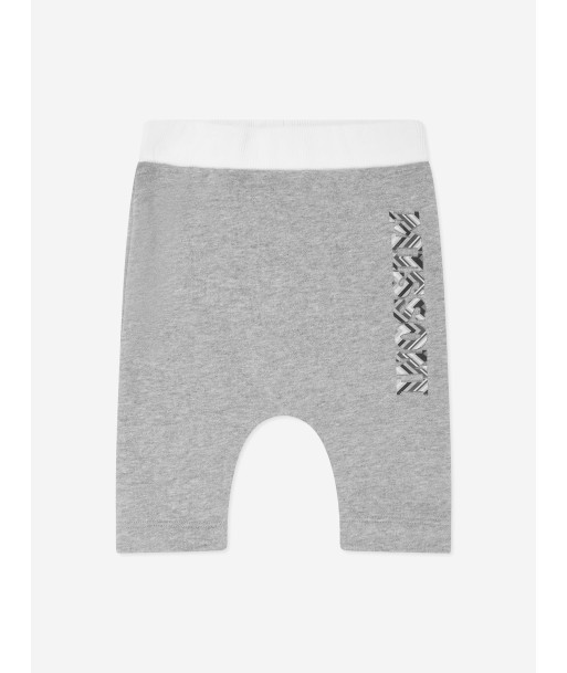 Missoni Baby Boys Zigzag Logo Joggers in Grey solde