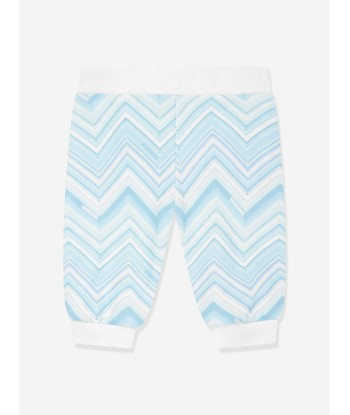 Missoni Baby Boys Zigzag Joggers in Blue l'évolution des habitudes 