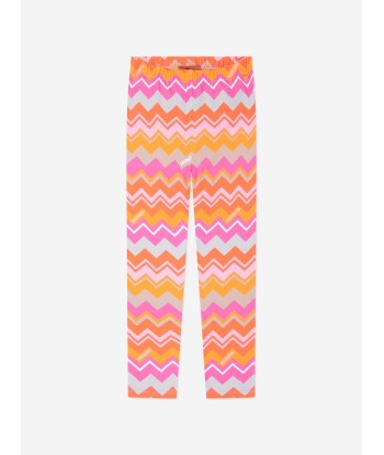 Missoni Girls Zigzag Leggings in Multicolour 50% de réduction en Octobre 2024