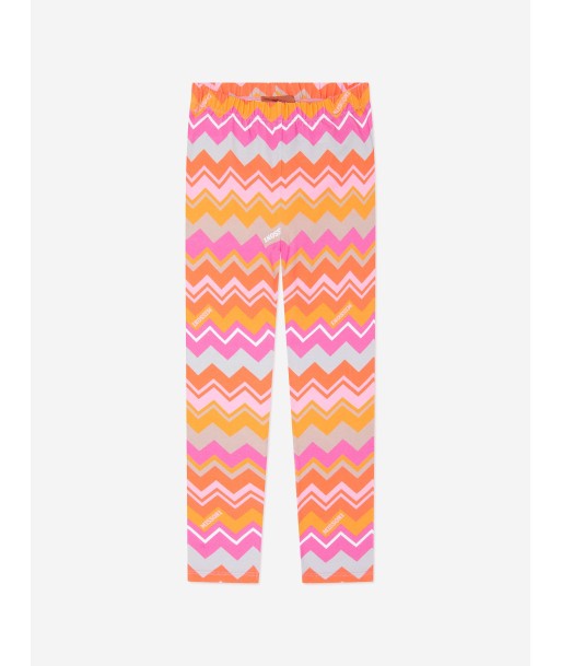 Missoni Girls Zigzag Leggings in Multicolour 50% de réduction en Octobre 2024