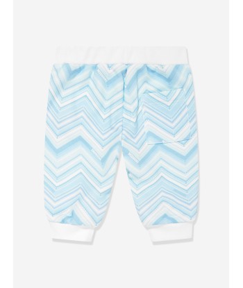 Missoni Baby Boys Zigzag Joggers in Blue l'évolution des habitudes 