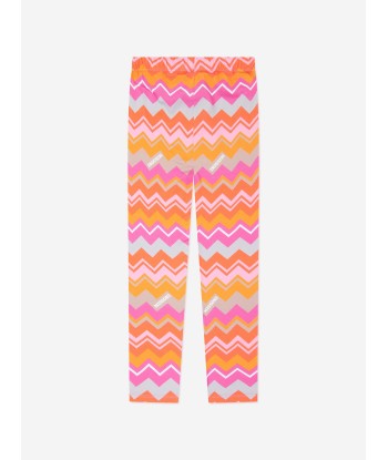 Missoni Girls Zigzag Leggings in Multicolour 50% de réduction en Octobre 2024